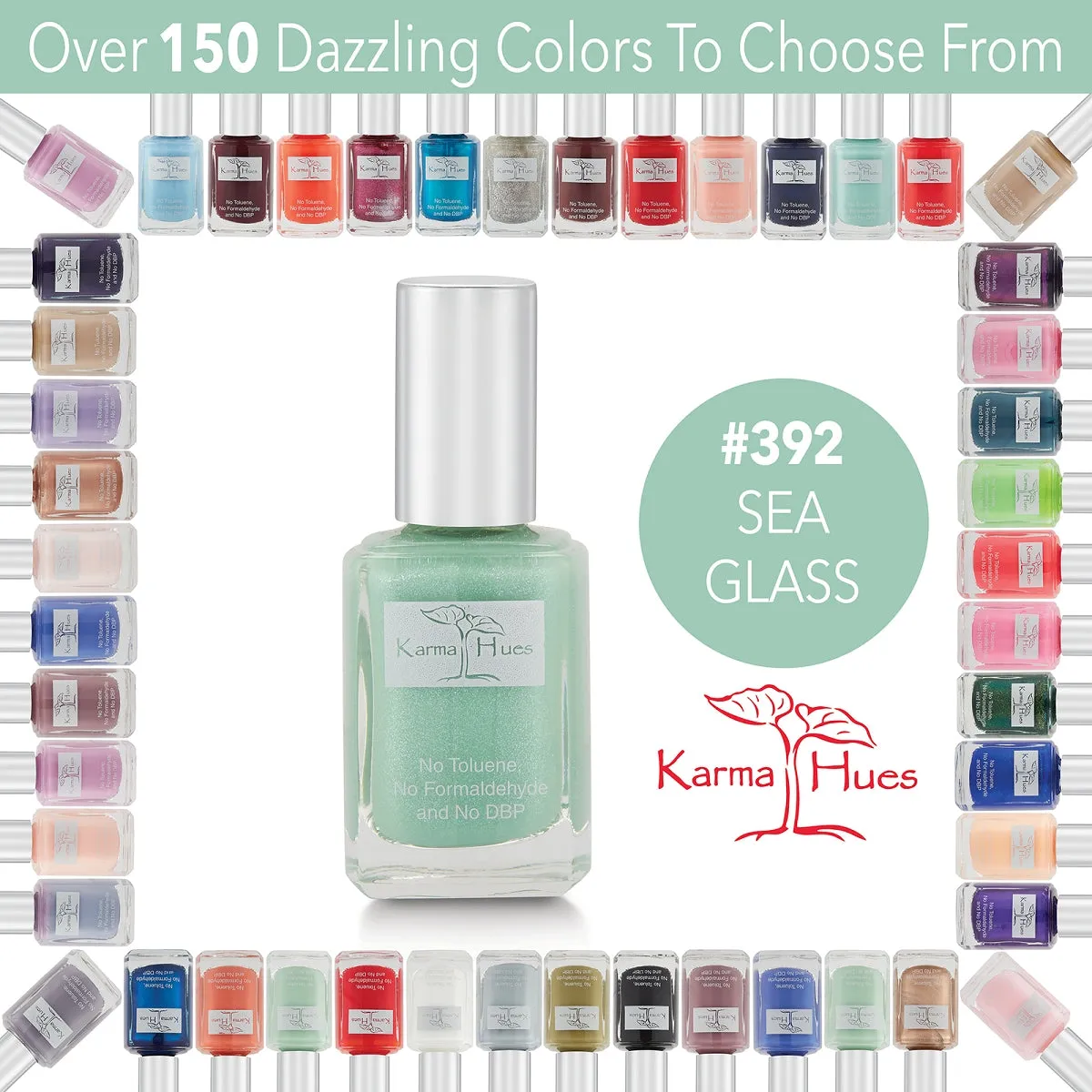 Karma Naturals Nail Polish - Sea Glass