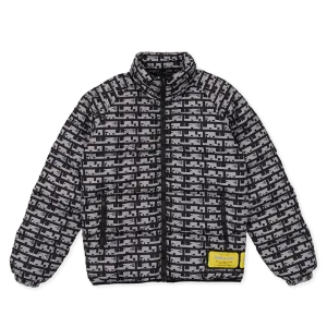 Loud Pattern Puffer Jacket