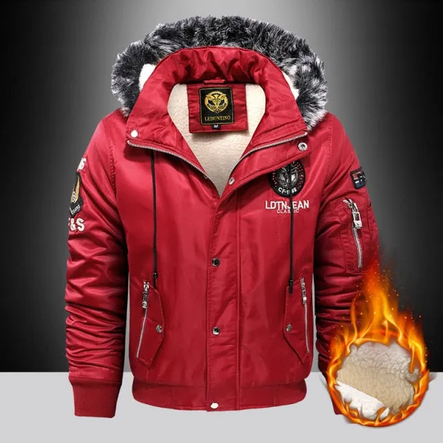 Men's Streetwear Padded Winter Coat