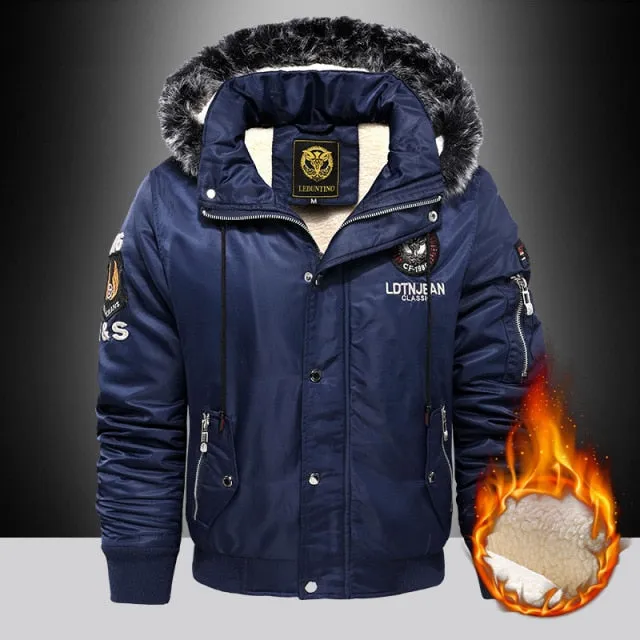 Men's Streetwear Padded Winter Coat