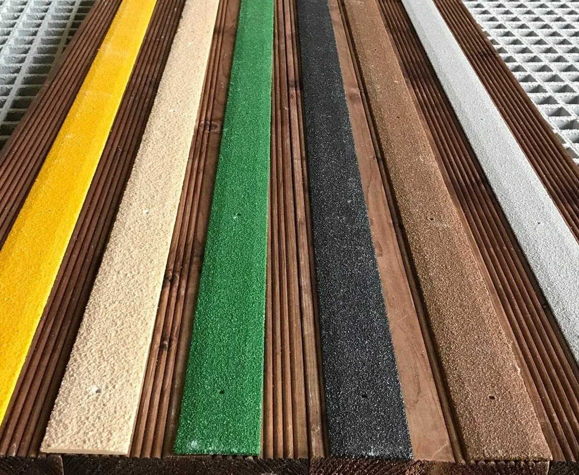 Non Slip Decking Strips GRP Heavy Duty Pro Grade 50mm - BLACK