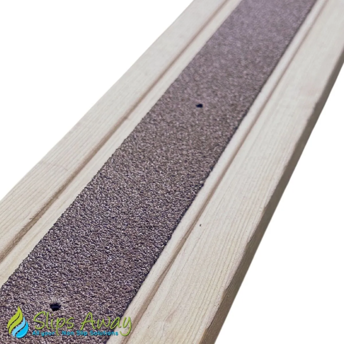 Non Slip Decking Strips GRP Heavy Duty Pro Grade 50mm - BROWN