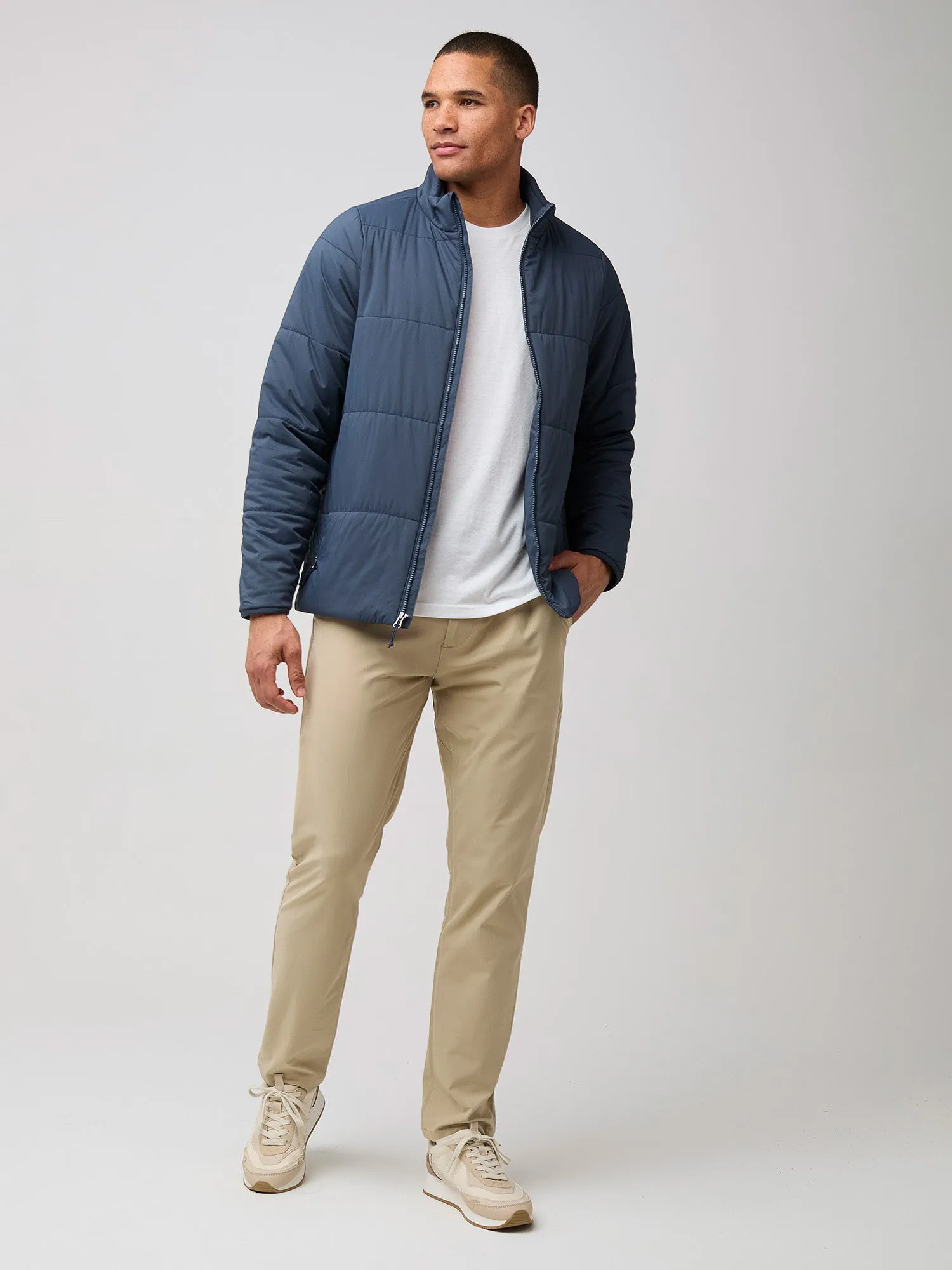 Odyssey Blue Puffer Jacket