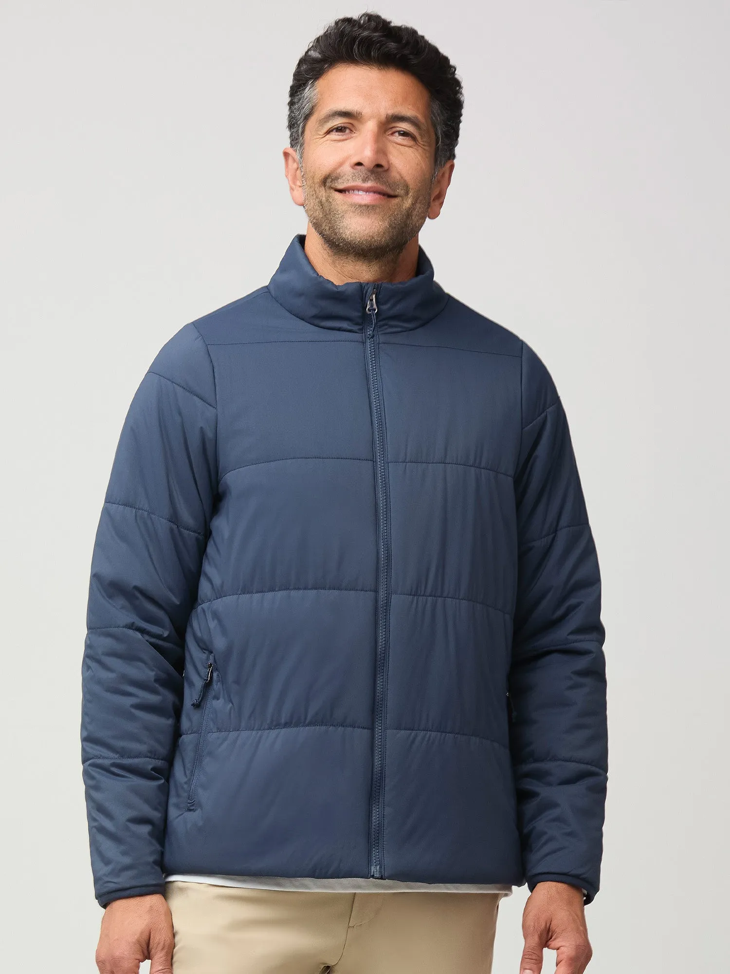 Odyssey Blue Puffer Jacket