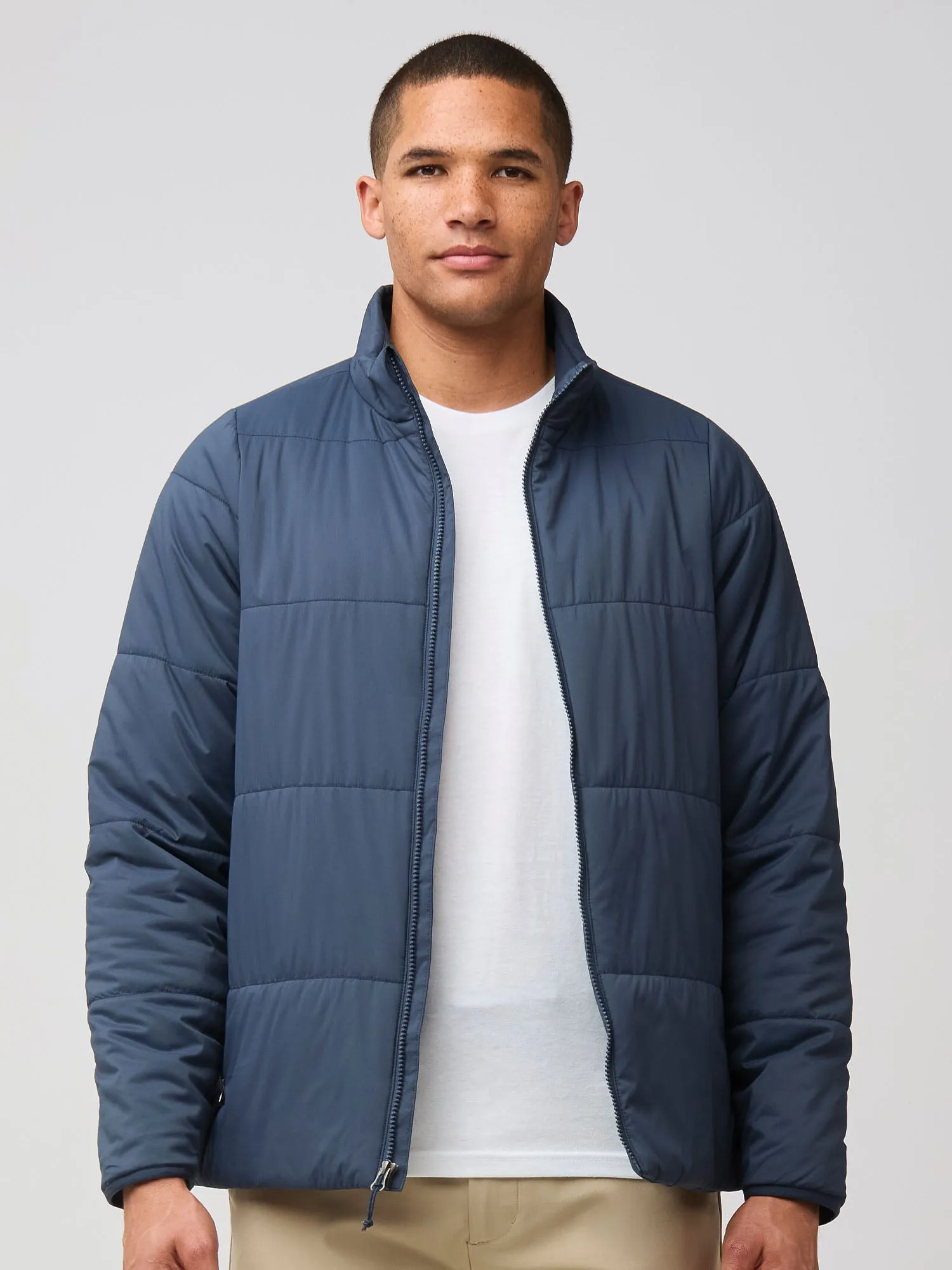 Odyssey Blue Puffer Jacket