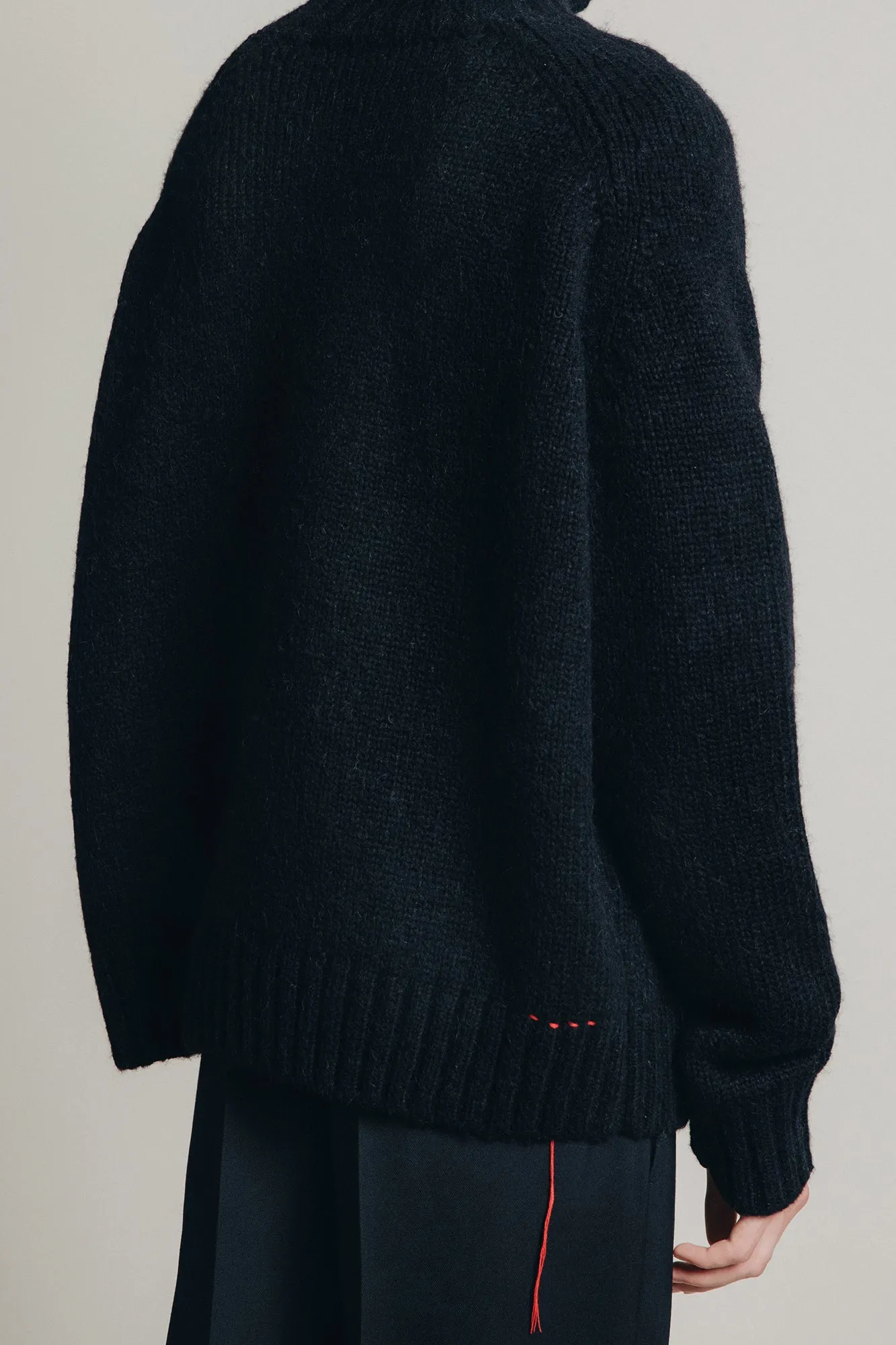 One Cozy Knit Brushed Wool Sweater