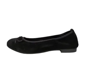 Orkideas  Black Velvet Ballet Flat 22027