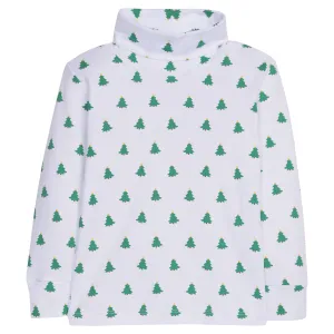 Printed Turtleneck - Christmas Tree