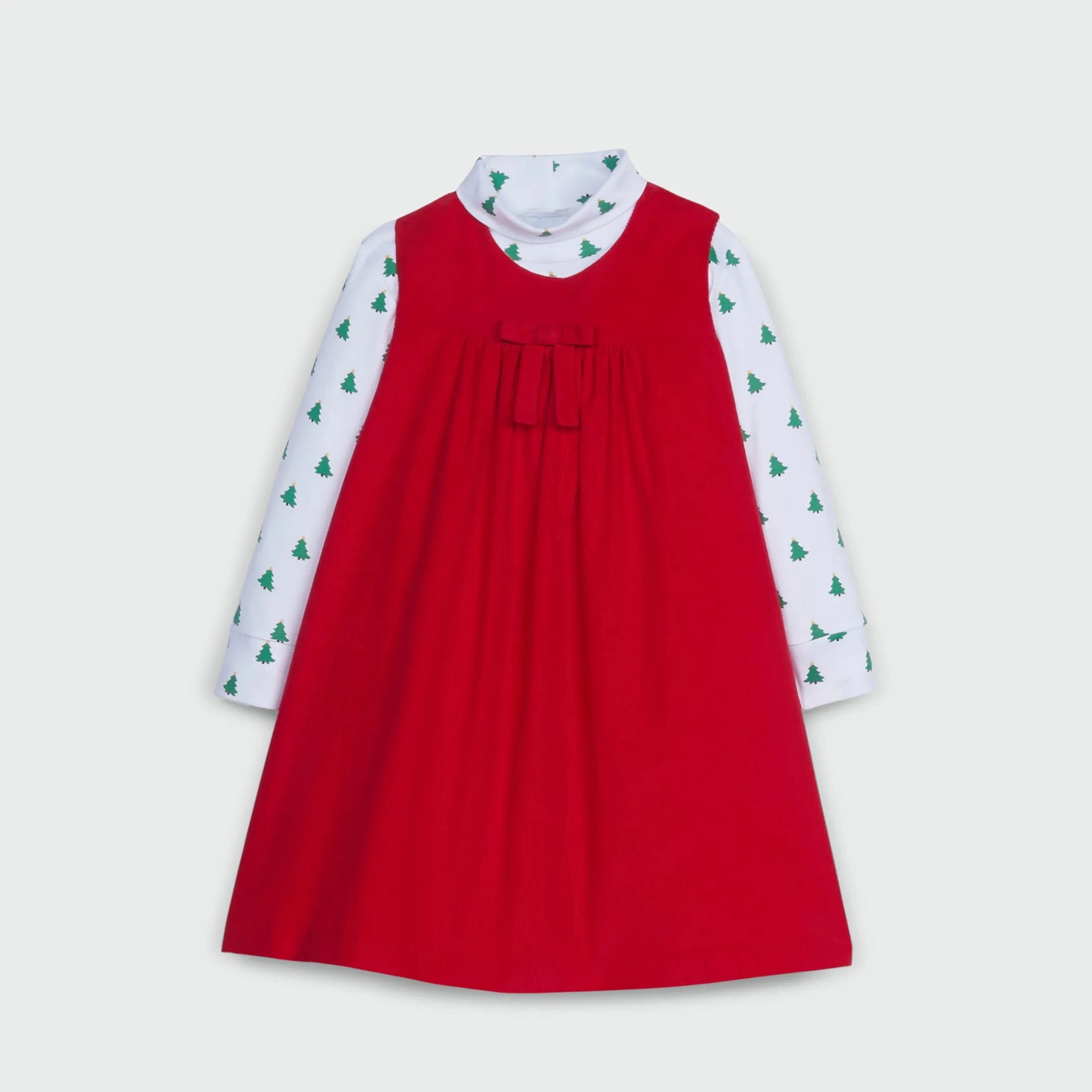 Printed Turtleneck - Christmas Tree
