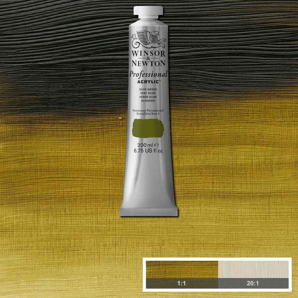 Professional Acrylic - Olive Green