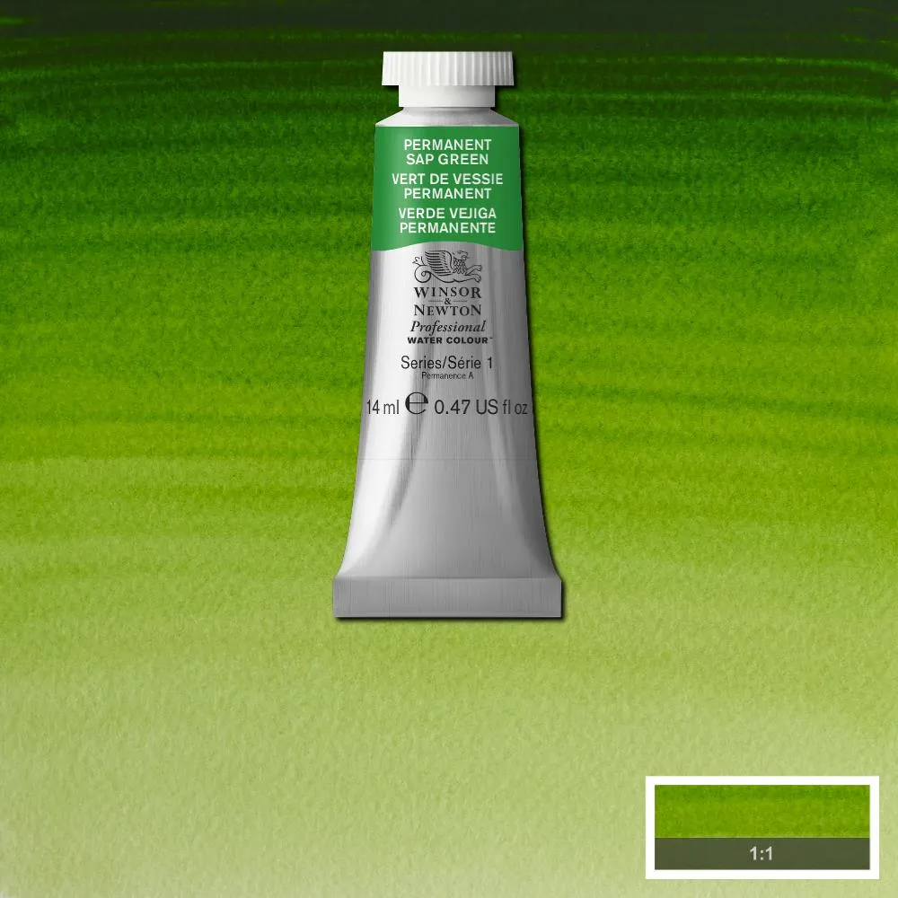 Professional Watercolour - Permanent Sap Green
