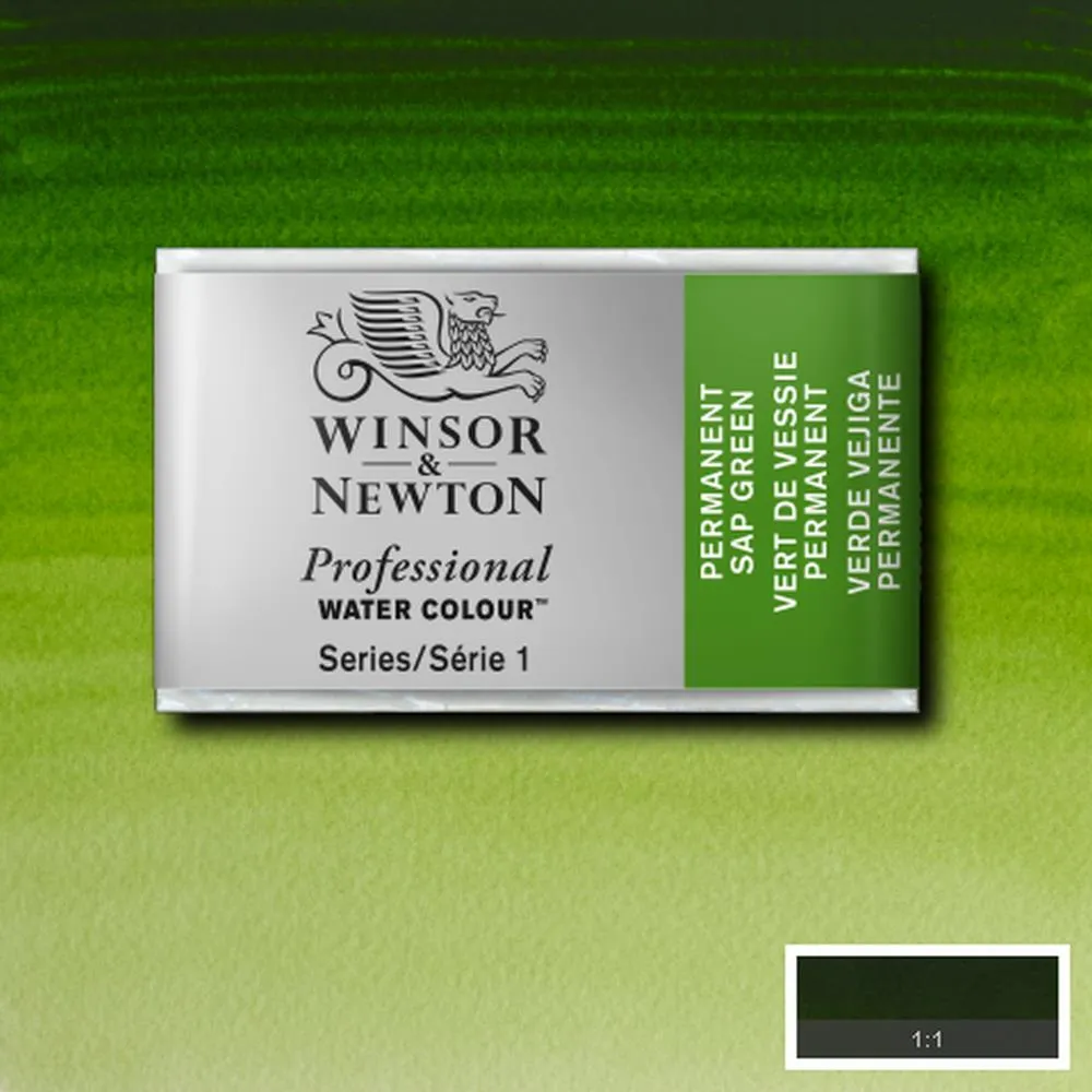 Professional Watercolour - Permanent Sap Green