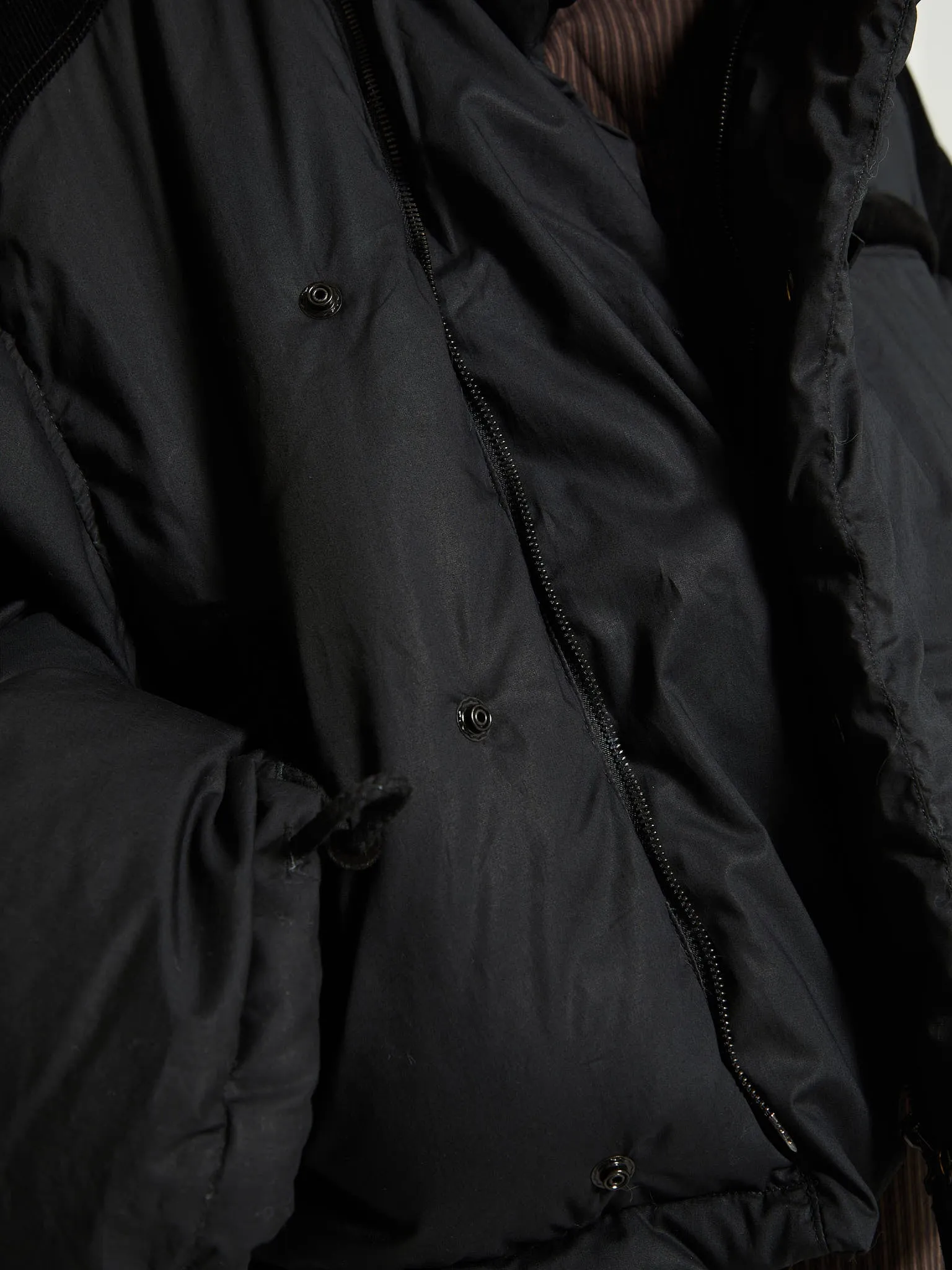 Re:Down Puffer Jacket in Black