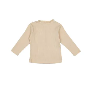 Rib Turtleneck | Taupe