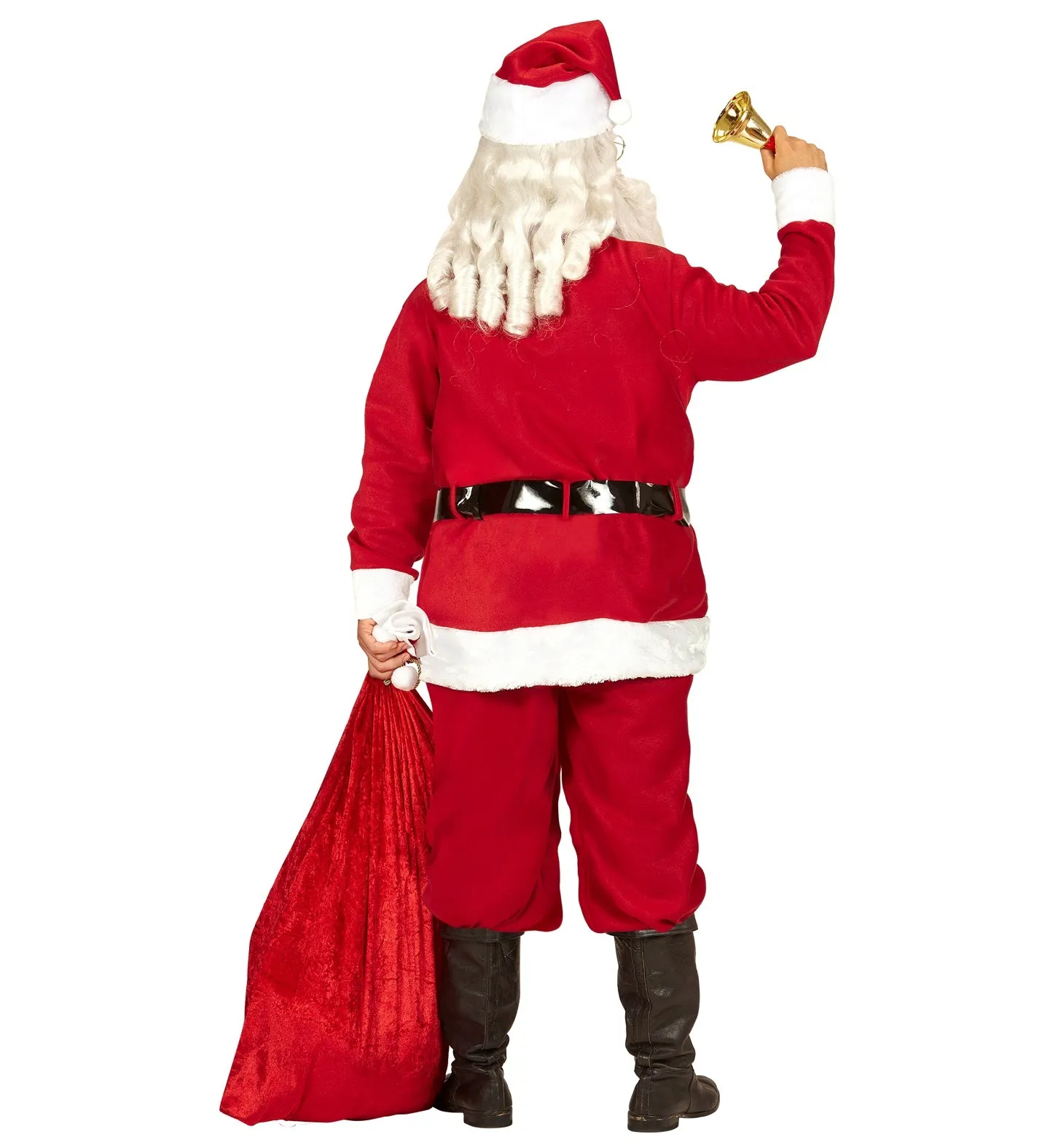 Santa Claus Suit 4 Piece Costume