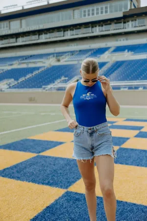 SDSU FITZ TRIANGLE BODYSUIT