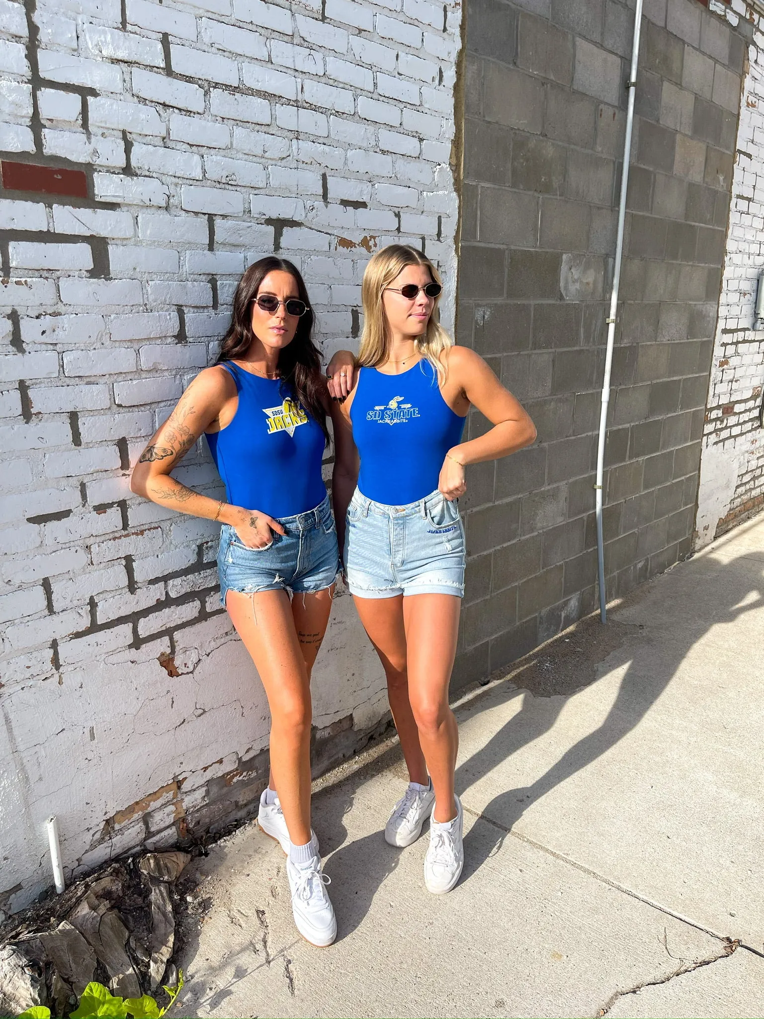 SDSU FITZ TRIANGLE BODYSUIT
