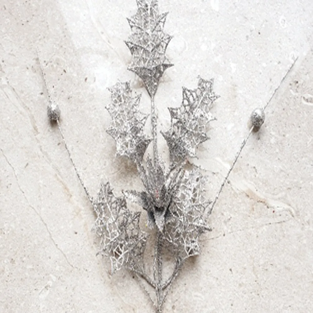 Silver Holly Sparkle