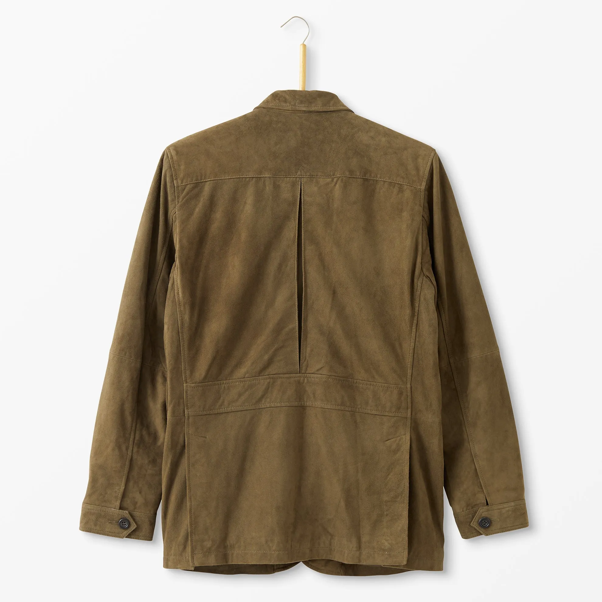 The 98th-Floor Suede Bush Jacket