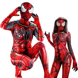 Venom Gwen Stacy Spiderman Zentai Bodysuit Cosplay Halloween Mask Costume