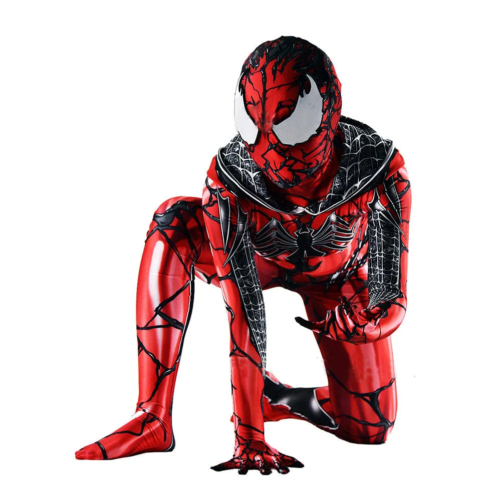 Venom Gwen Stacy Spiderman Zentai Bodysuit Cosplay Halloween Mask Costume