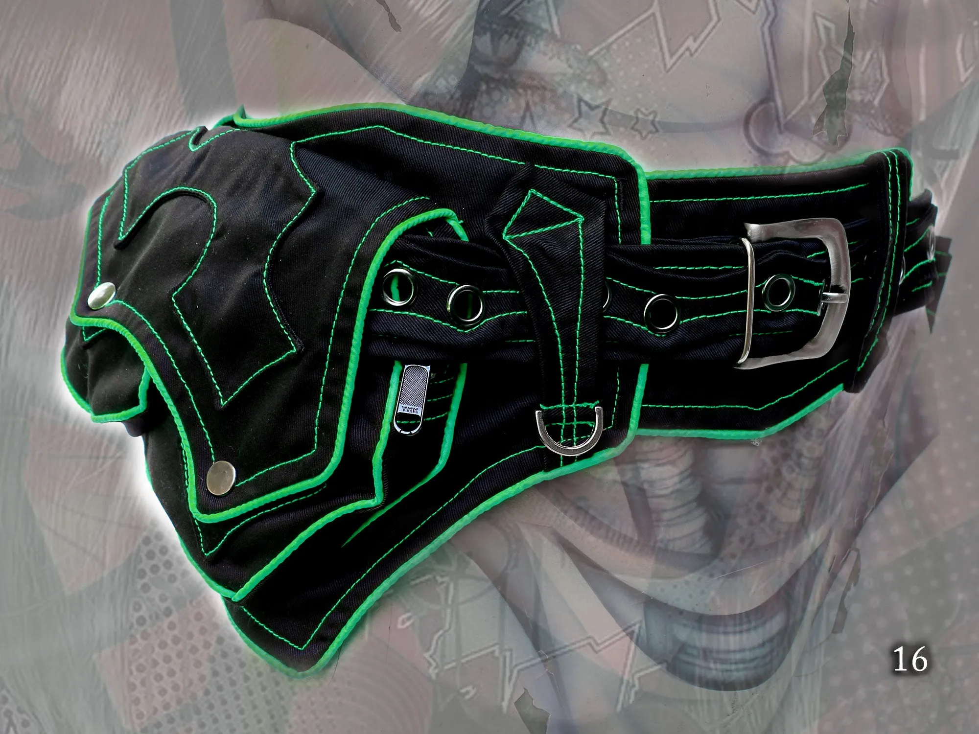 Vishnu Hip Belt - alternative Tribal Bag