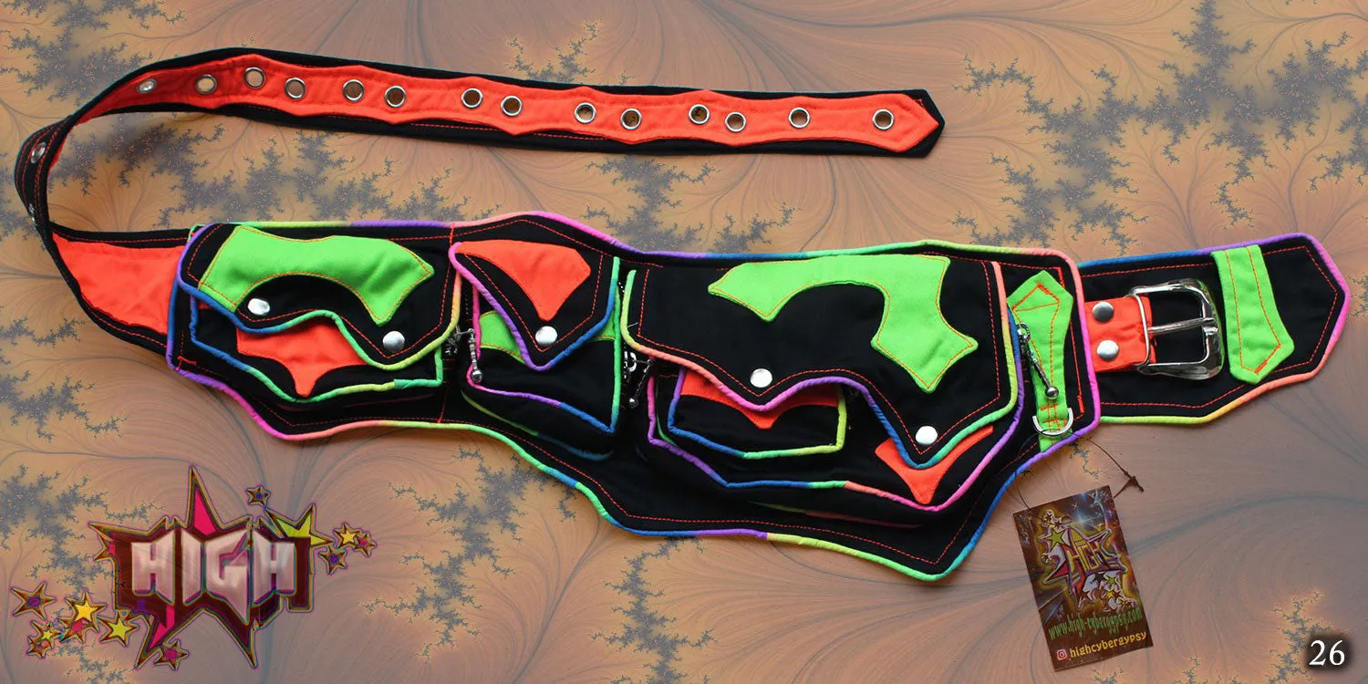 Vishnu Hip Belt - alternative Tribal Bag