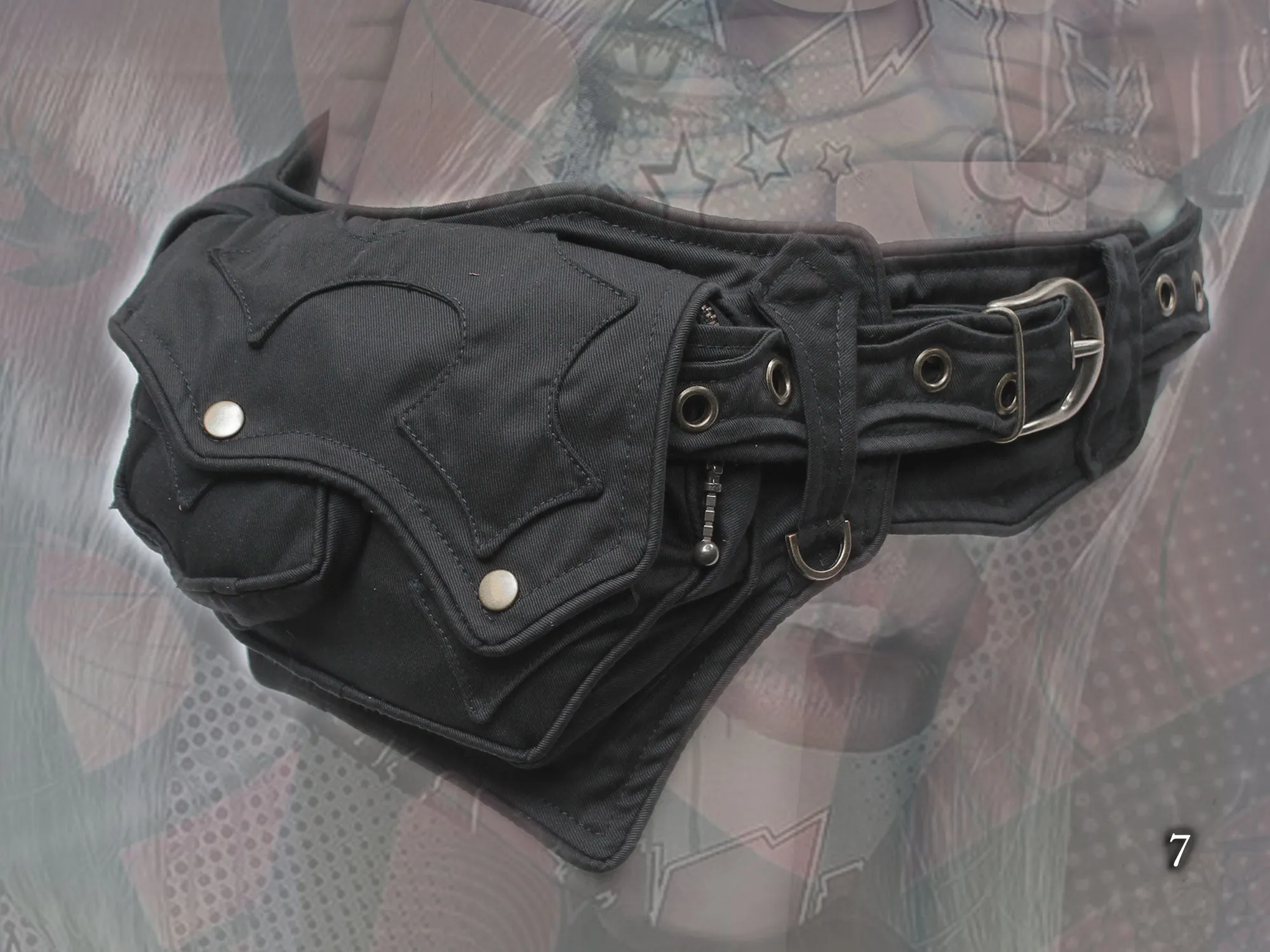 Vishnu Hip Belt - alternative Tribal Bag