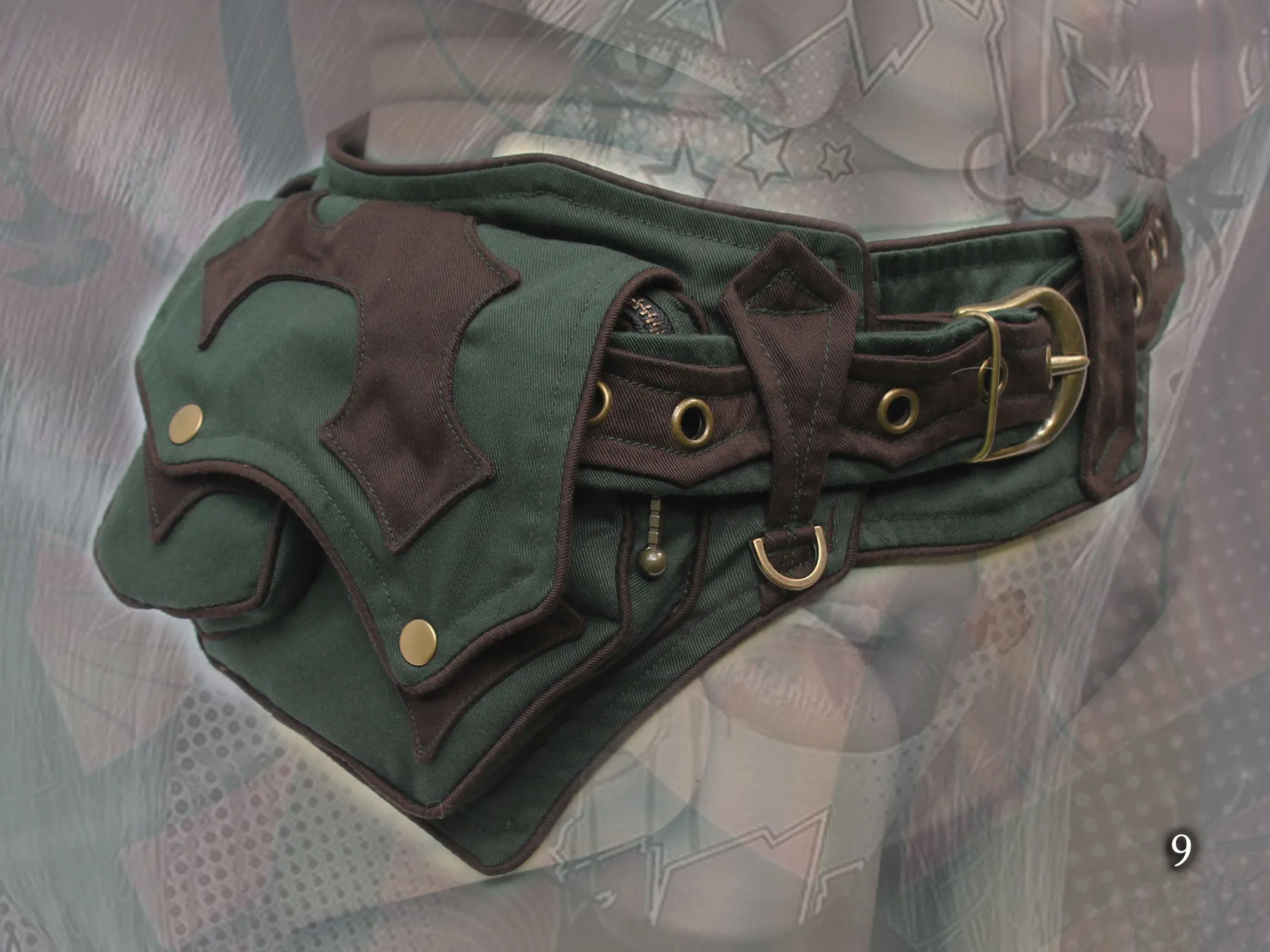 Vishnu Hip Belt - alternative Tribal Bag