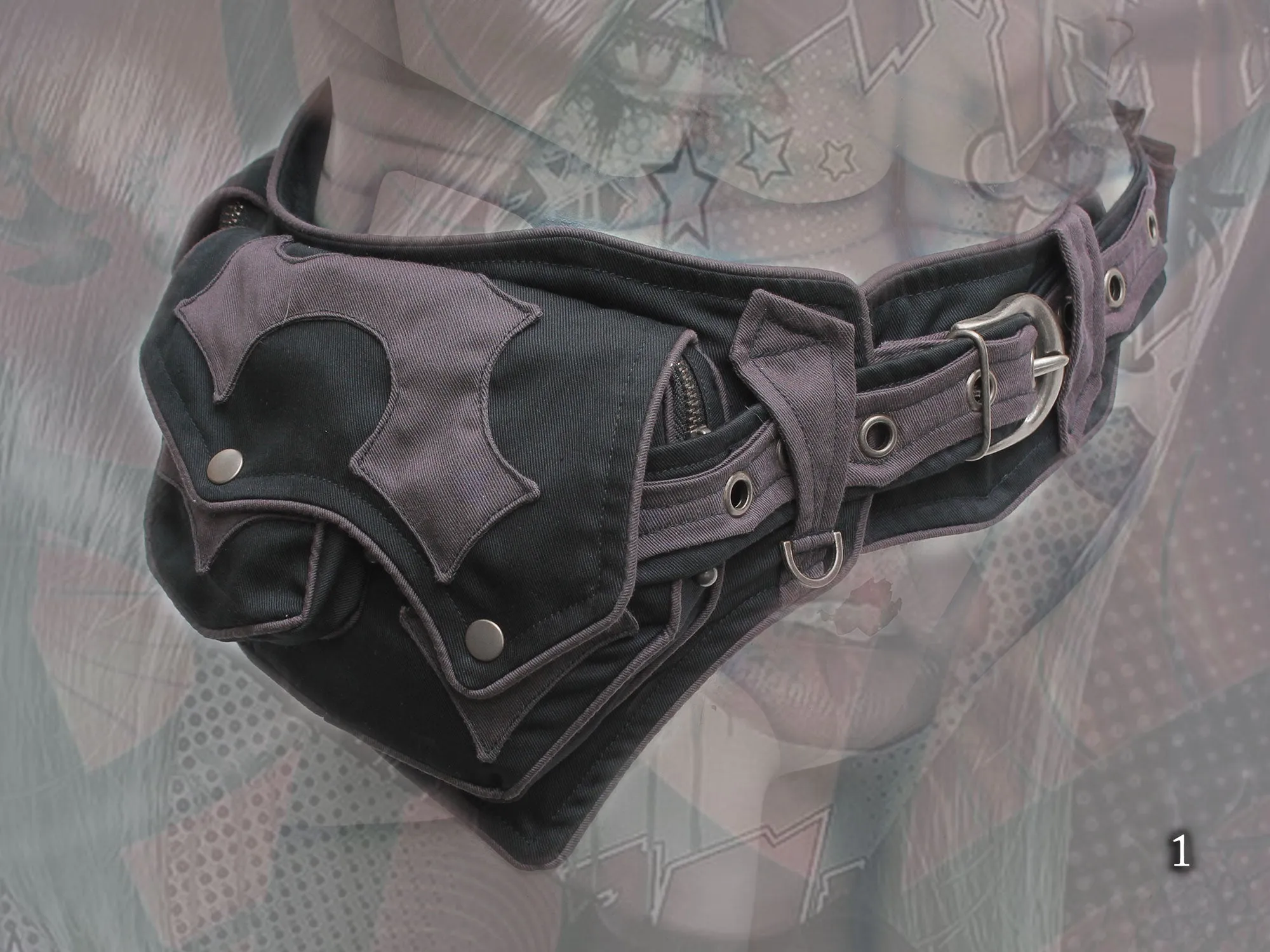 Vishnu Hip Belt - alternative Tribal Bag