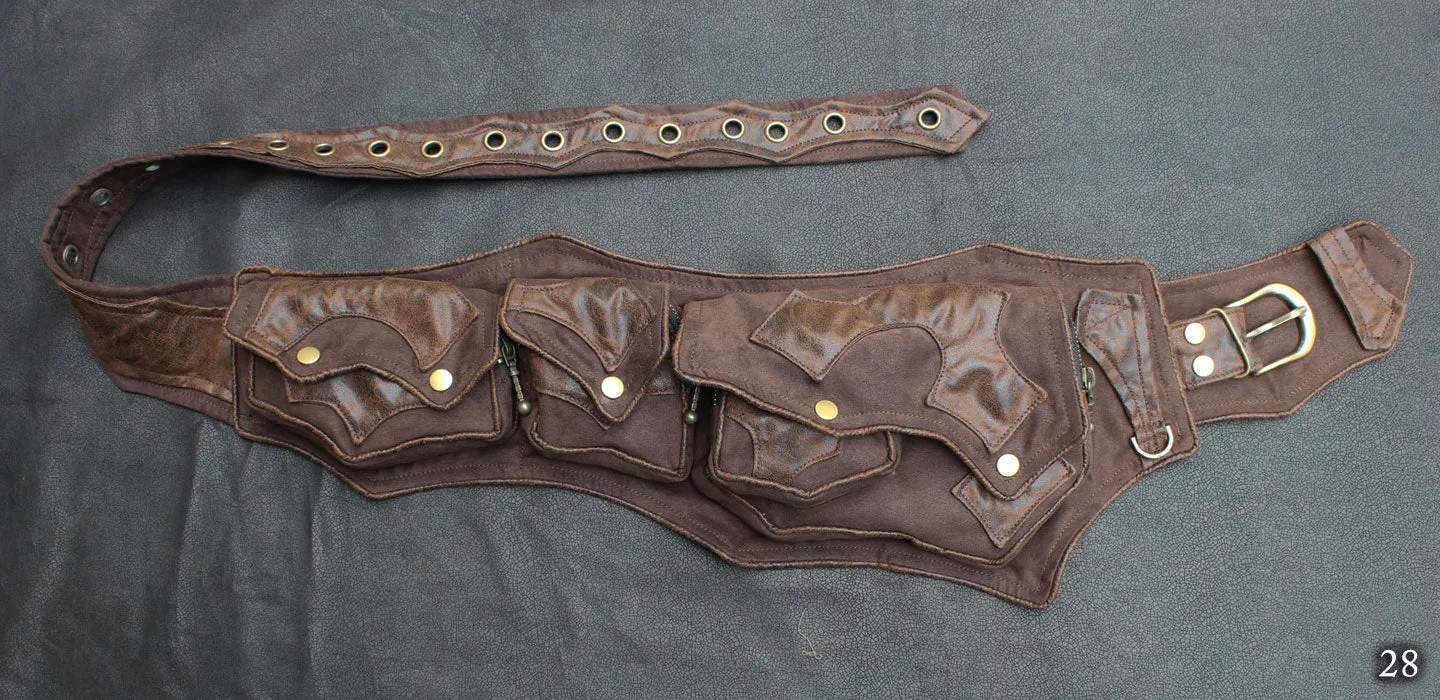 Vishnu Hip Belt - alternative Tribal Bag