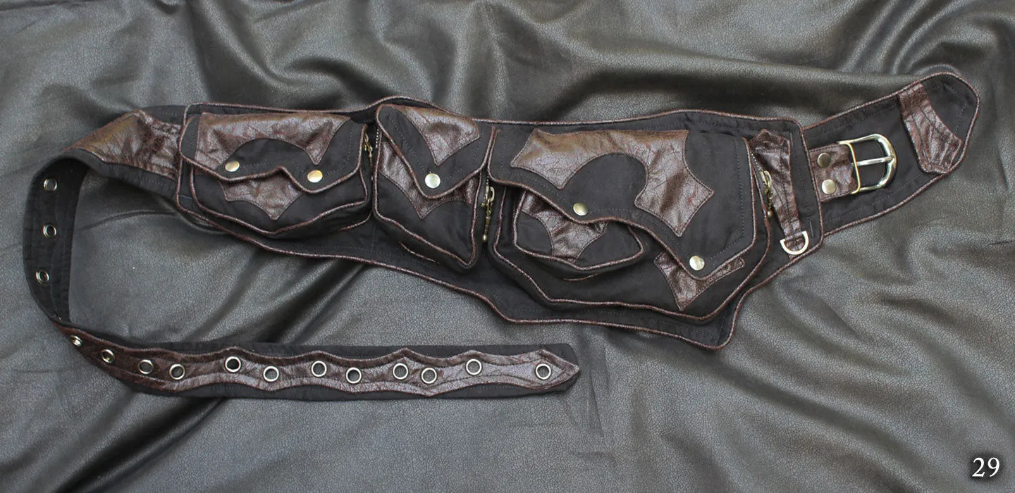 Vishnu Hip Belt - alternative Tribal Bag