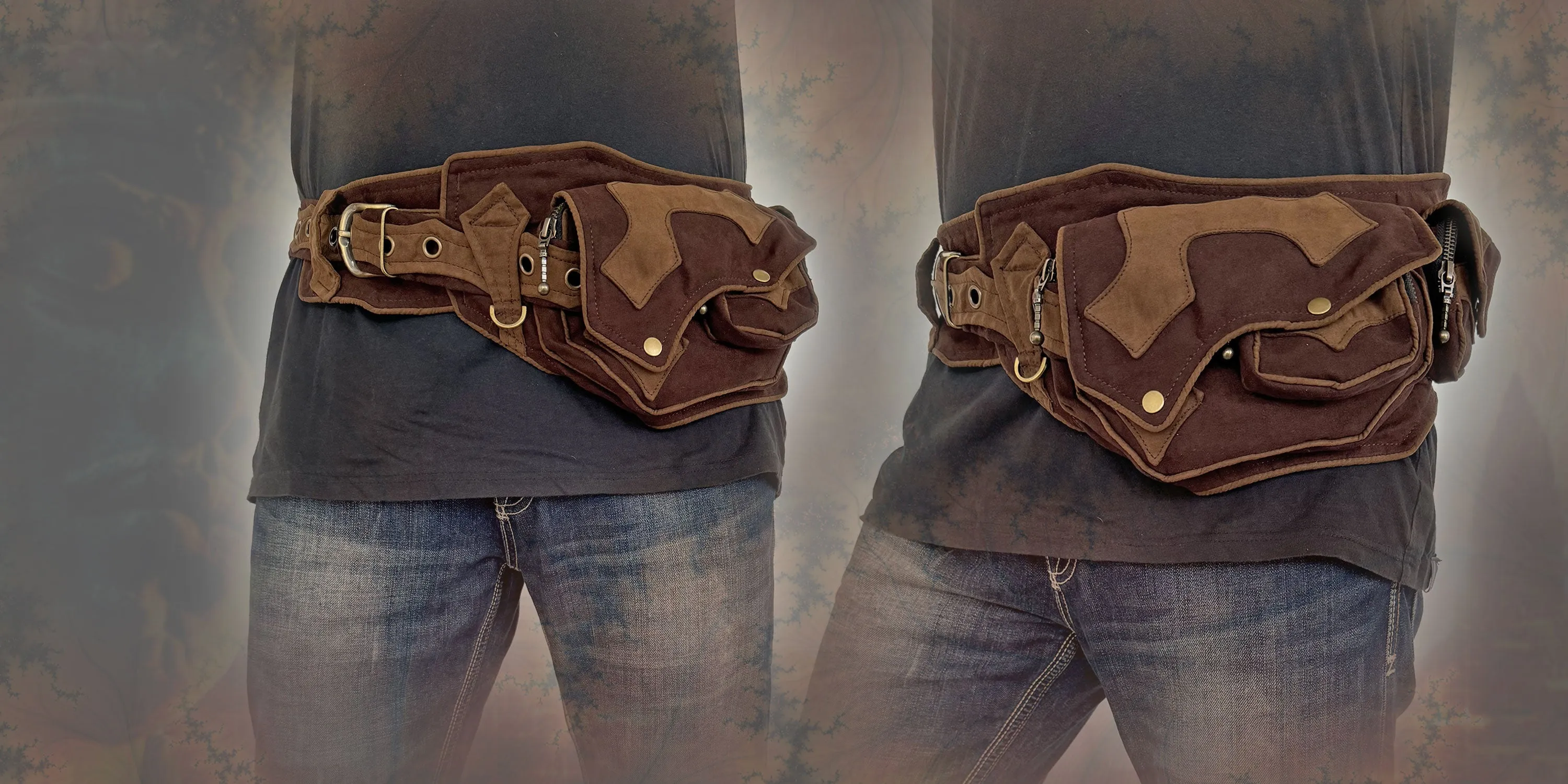Vishnu Hip Belt - alternative Tribal Bag