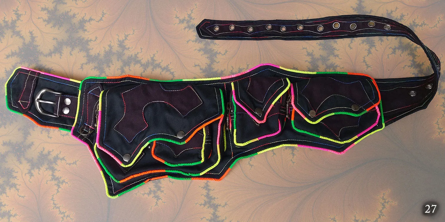Vishnu Hip Belt - alternative Tribal Bag