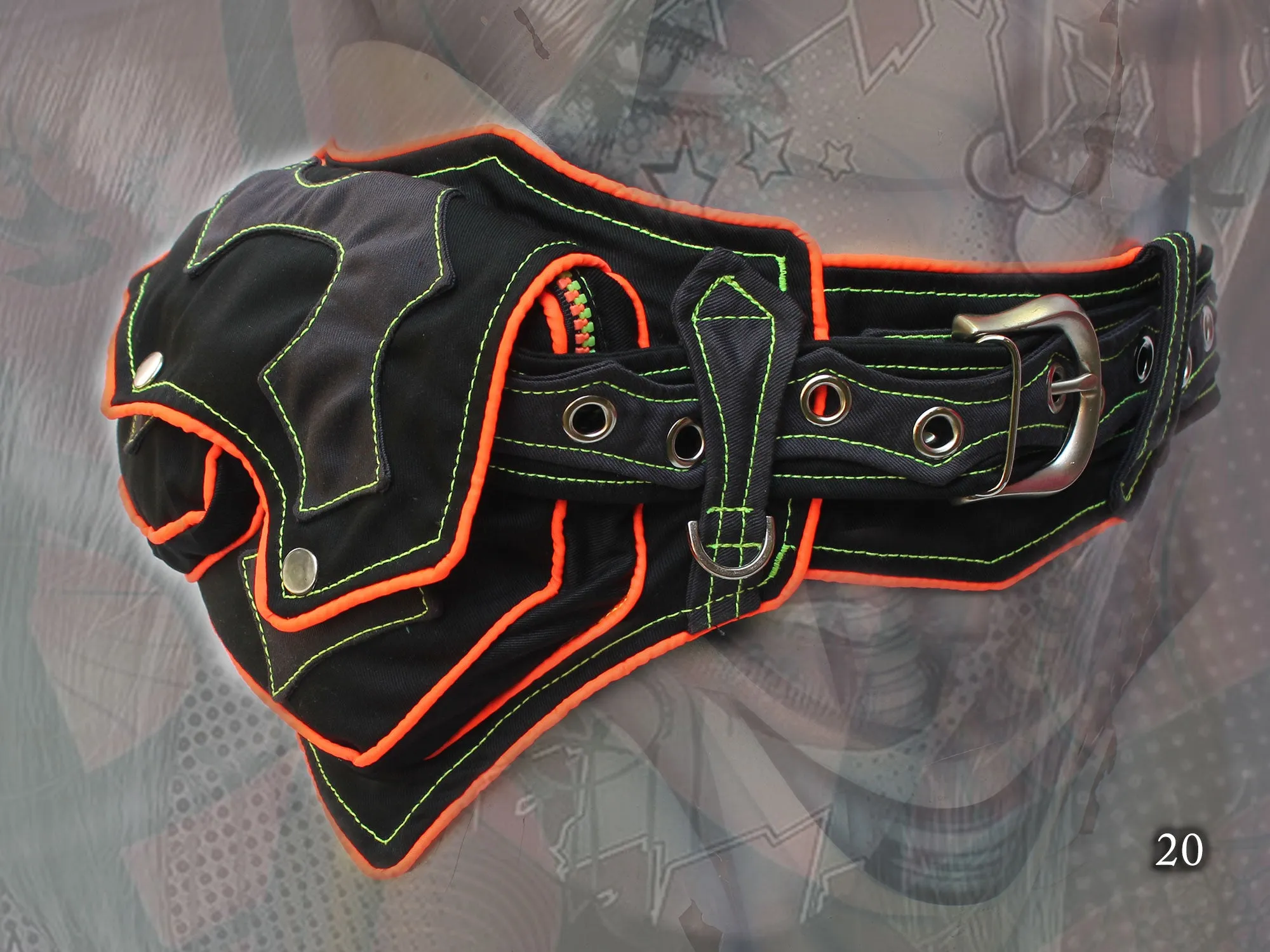 Vishnu Hip Belt - alternative Tribal Bag