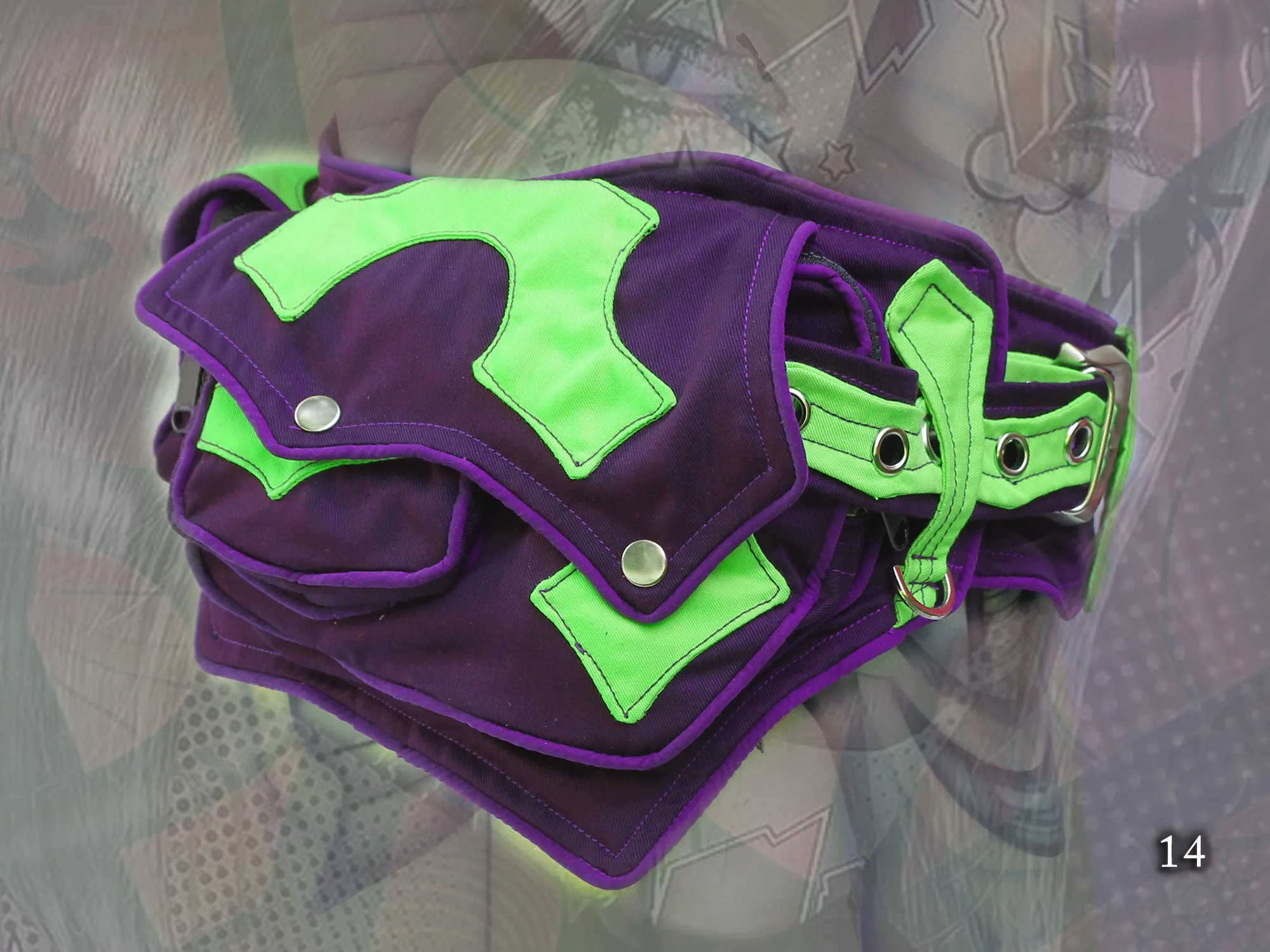 Vishnu Hip Belt - alternative Tribal Bag