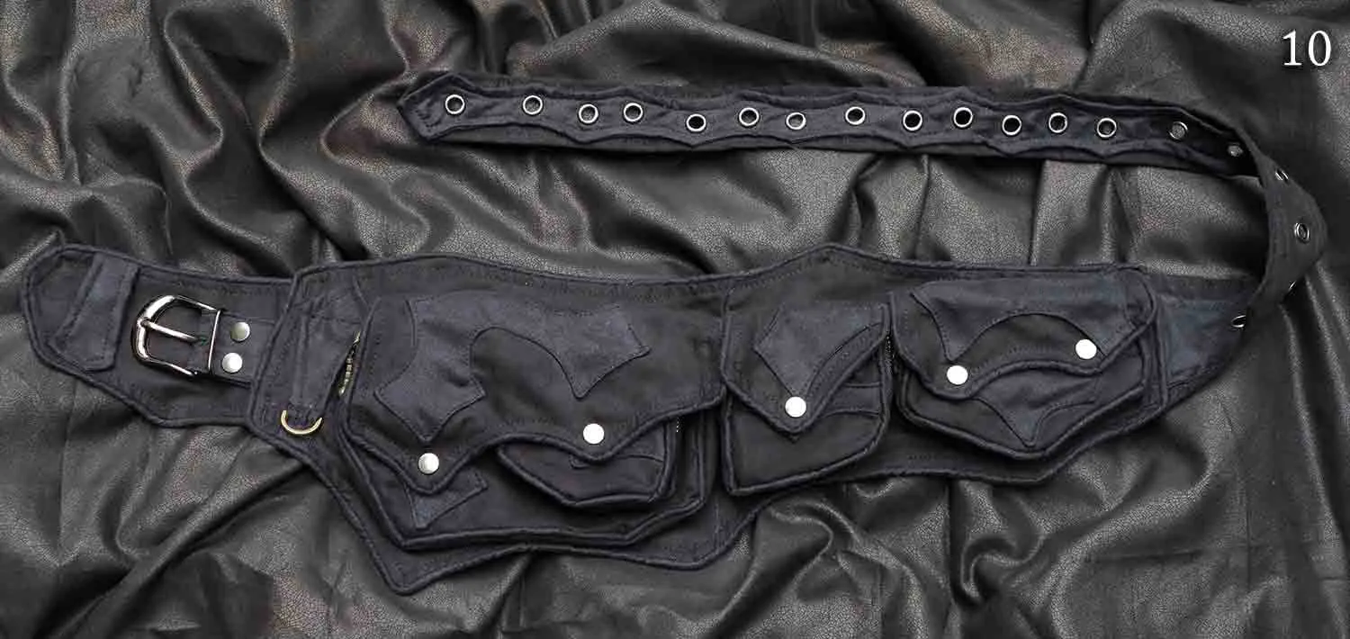 Vishnu Hip Belt - alternative Tribal Bag