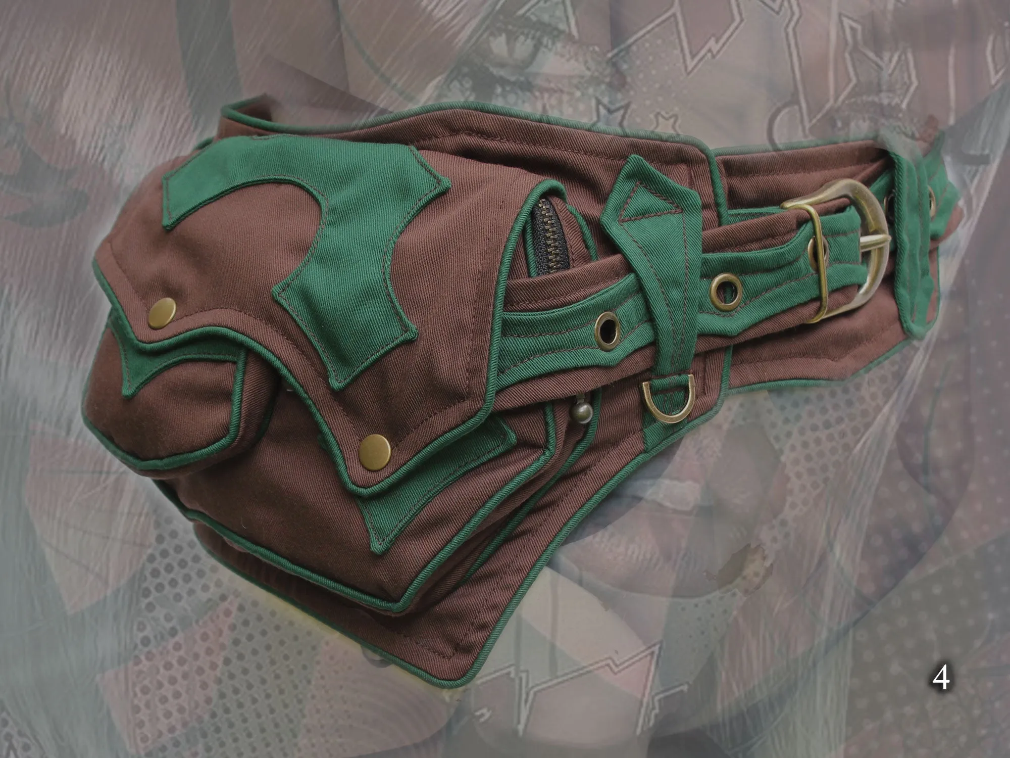 Vishnu Hip Belt - alternative Tribal Bag