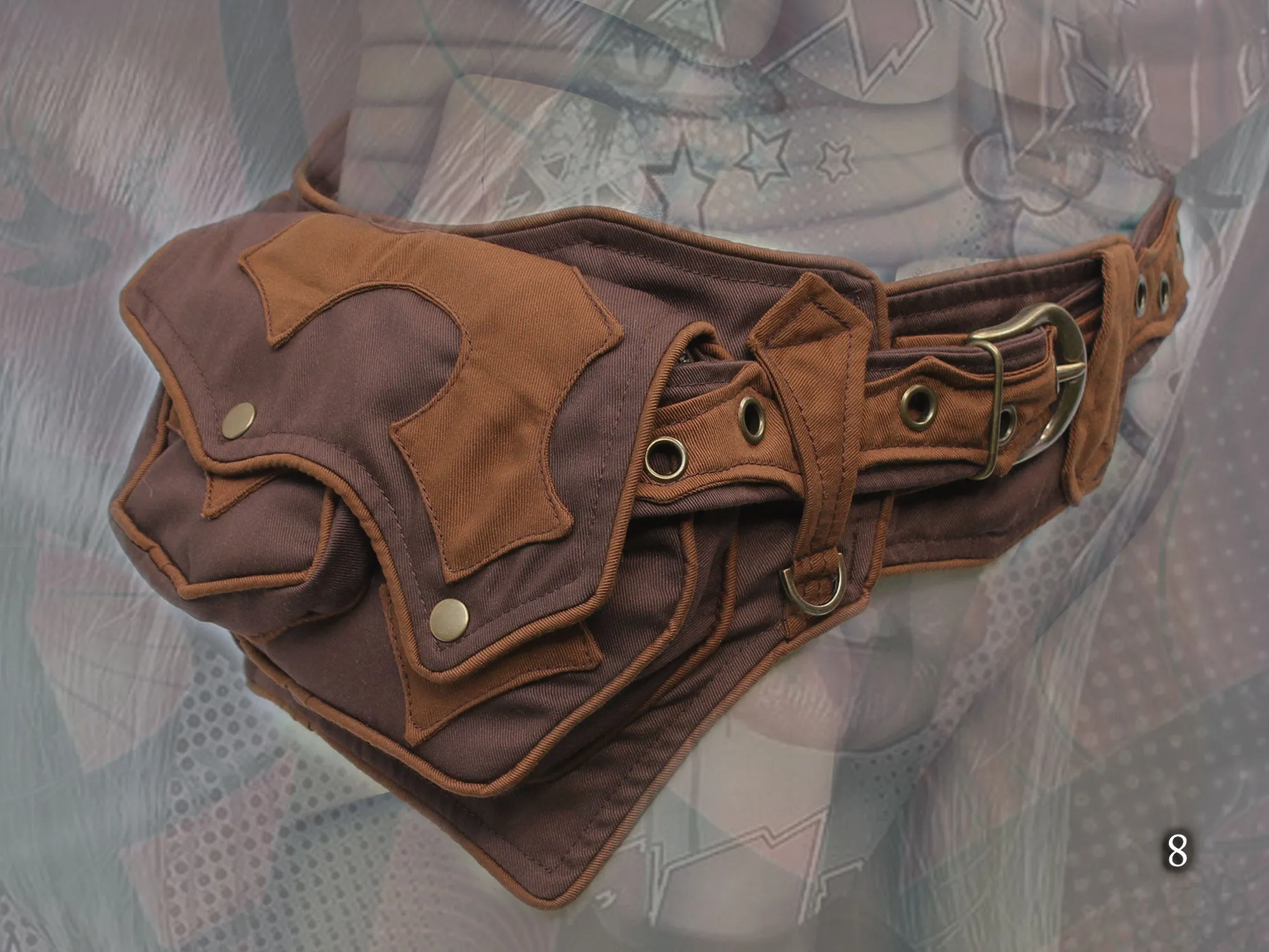 Vishnu Hip Belt - alternative Tribal Bag