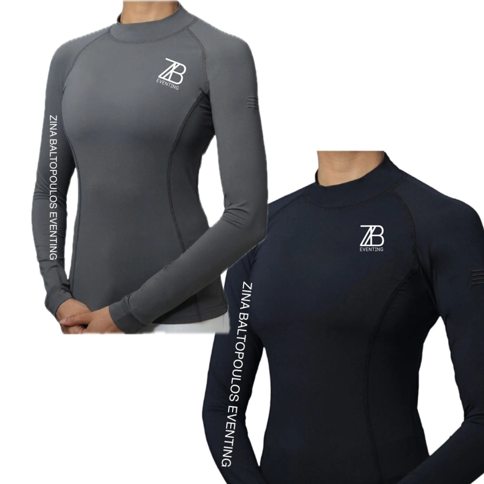 ZB Eventing- Mock Turtleneck Sun shirt